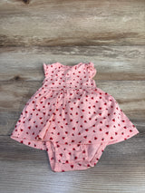 Carter's Ladybug Bodysuit Dress Pink sz 3m
