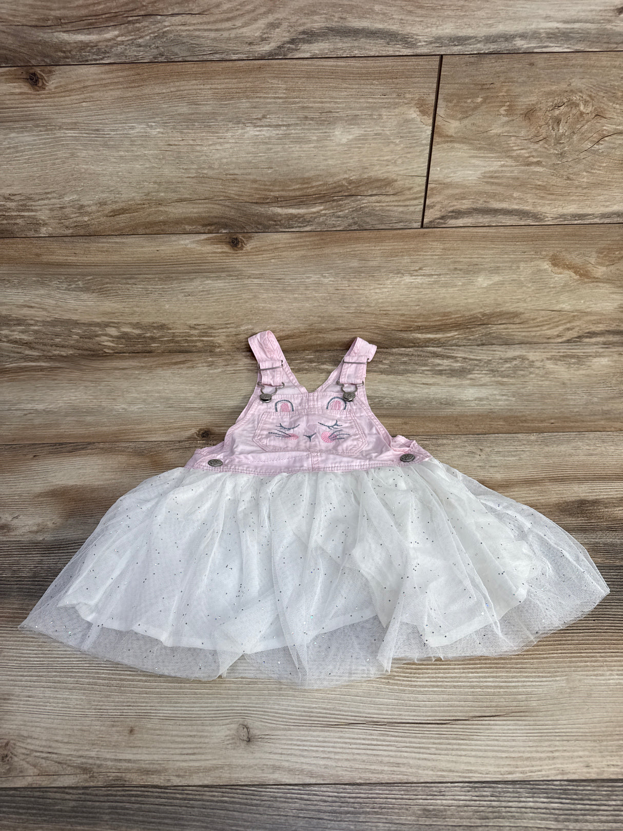 Oshkosh Bunny Tulle Skirtall Pink sz 3T