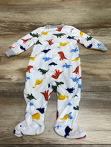 Carter's Dino Blanket Sleeper White sz 6m