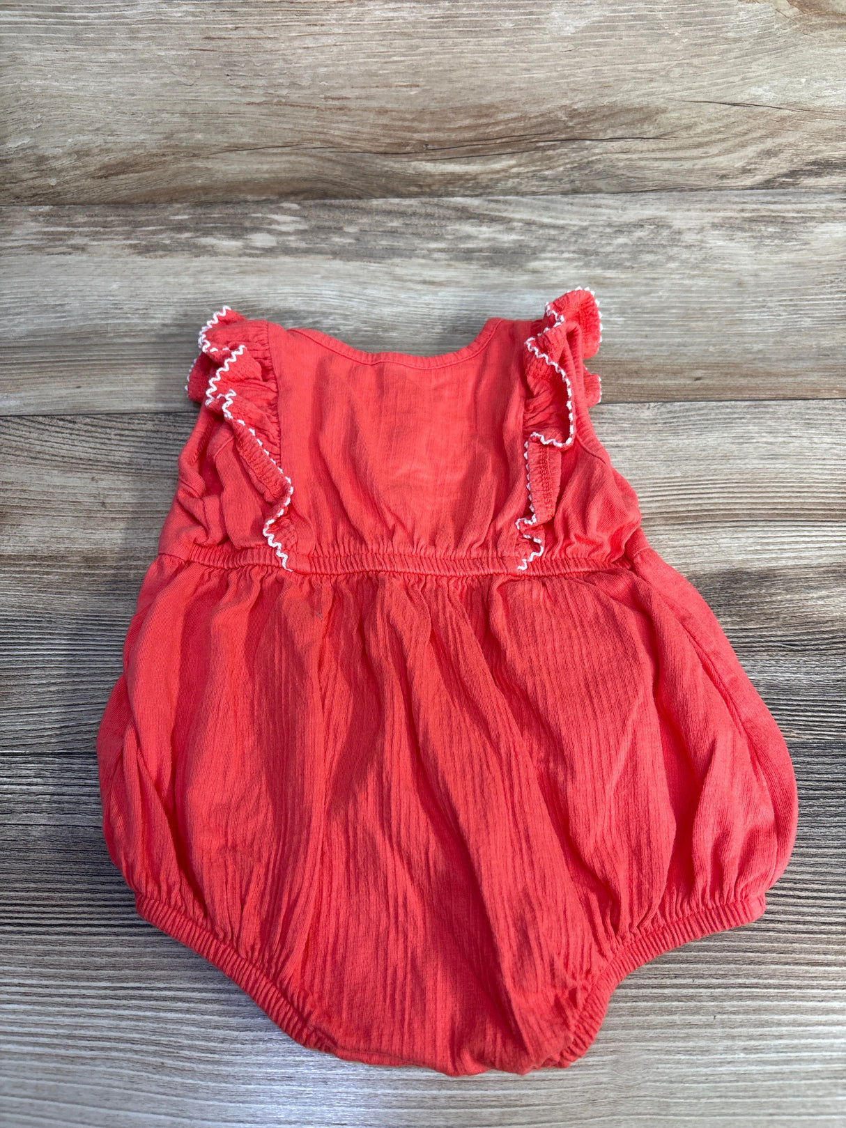 Wonder Nation Bubble Romper Red sz 3-6m - Me n Mommy To Be