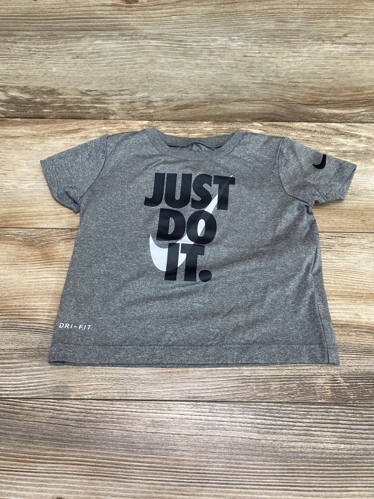 Nike Dri-Fit Just Do It. Shirt Grey sz 18m