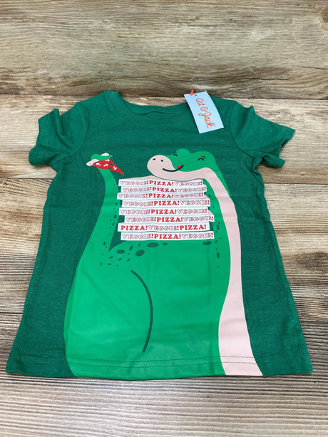 NEW Cat & Jack Veggie! Pizza! Shirt Green sz 3T - Me 'n Mommy To Be