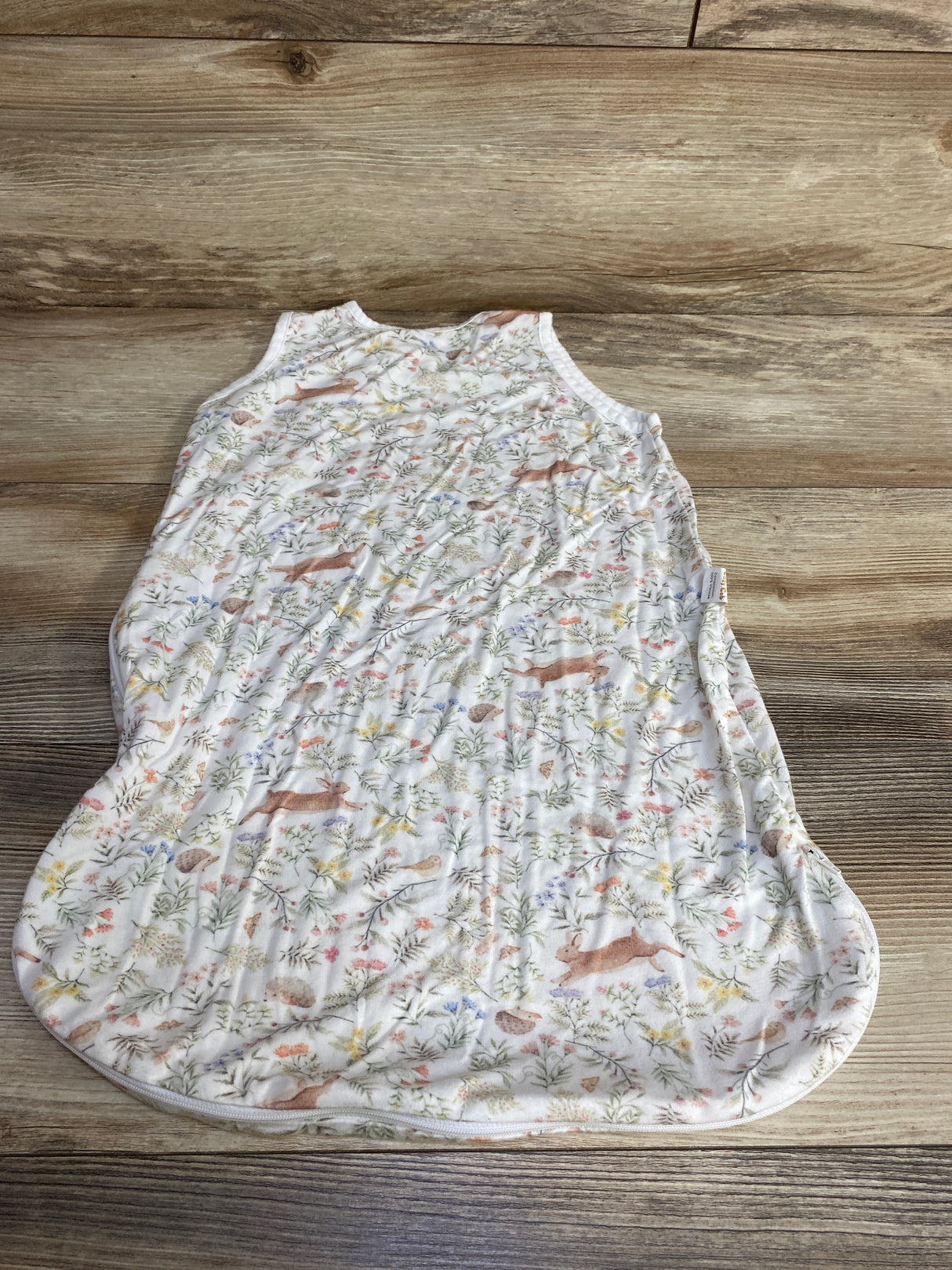 Cozy Cub Floral Sleep Sack White sz 0-3m