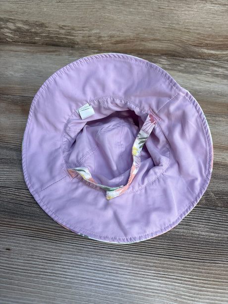 Just One You Baby Girls' Solid/Floral Reversible Sun Hat sz 12-18m - Me n Mommy To Be
