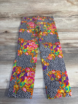 Enyce Floral Leopard Print Jeans Grey sz 5/6
