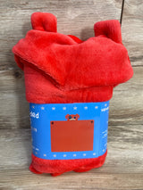 NEW Northpoint Velvet Hooded Blanket, Red Dog