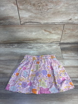 Cat & Jack Floral Drawstring Skort Pink sz 4T
