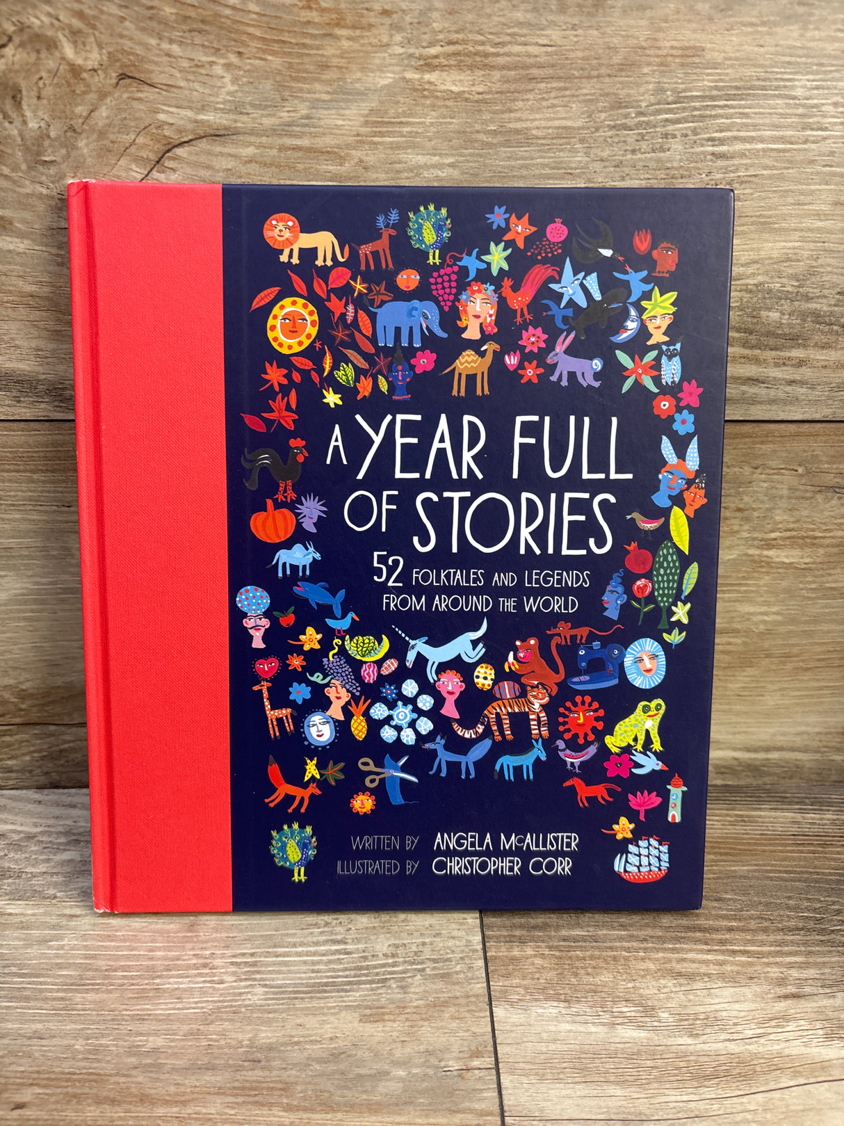 A Year Full of Stories: 52 Folktales & Legends Hardcover Book