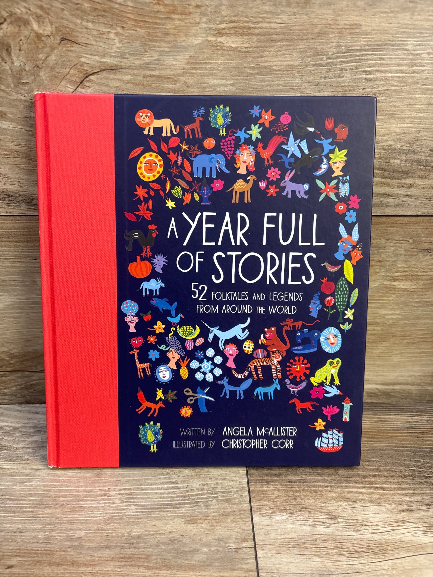 A Year Full of Stories: 52 Folktales & Legends Hardcover Book