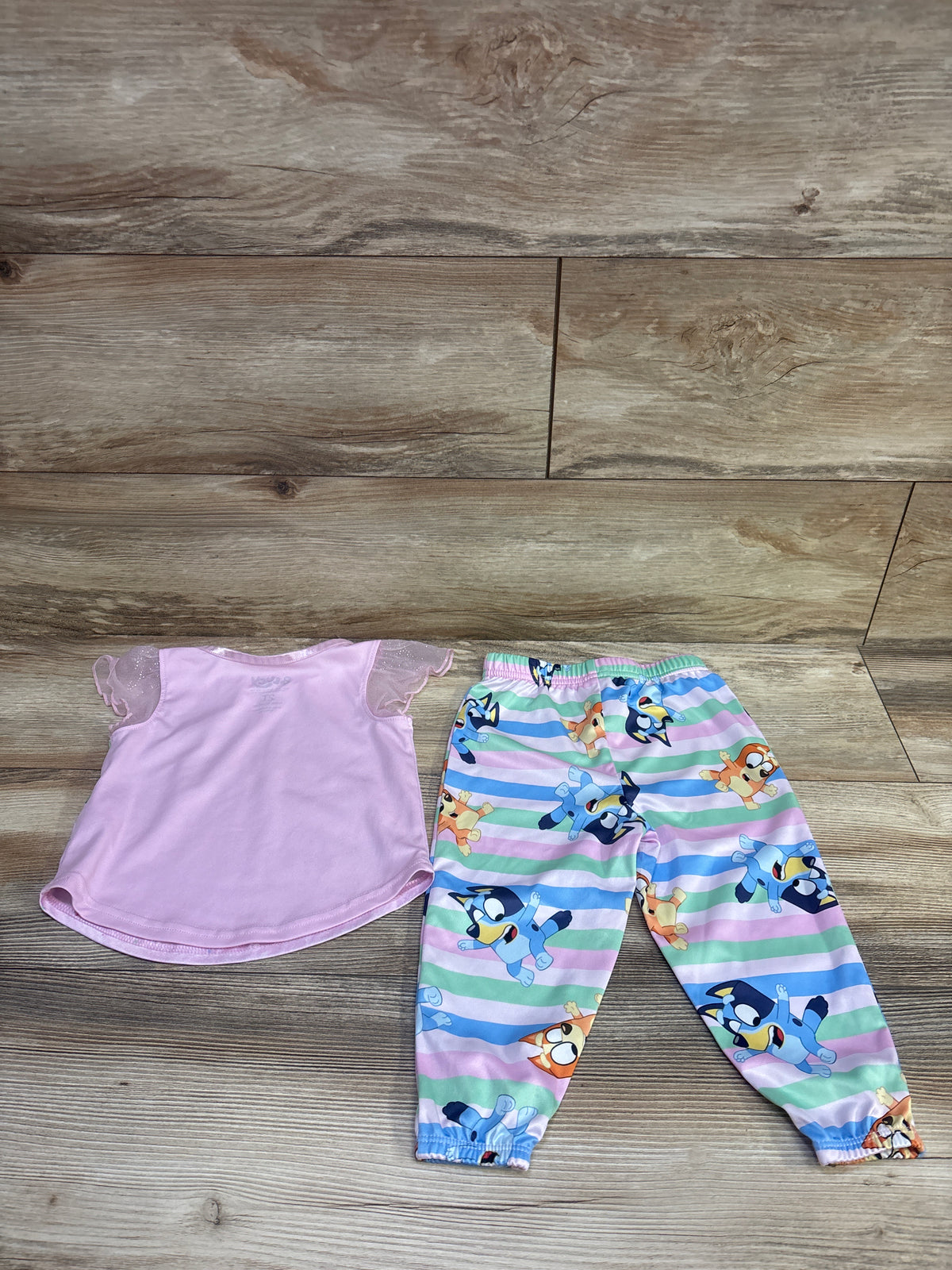 Bluey 2pc Pajama Set Pink sz 2T