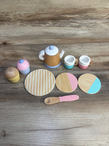 Fisher Price 11pc Wooden Tea Toy Set