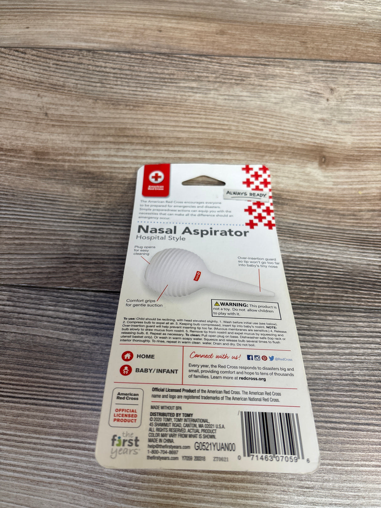 NEW American Red Cross Nasal Aspirator