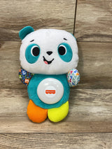 Fisher-Price Linkimals Play Together Panda Plush White/Teal