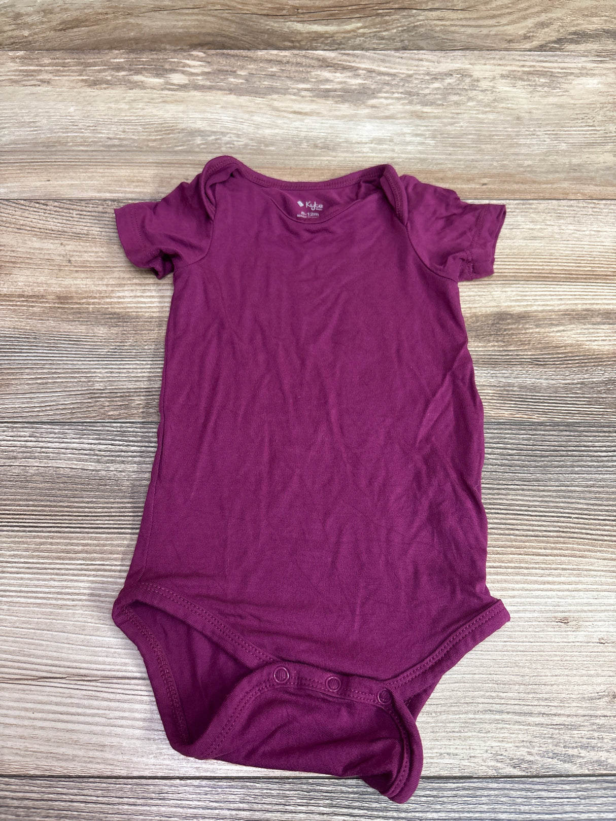 Kyte Baby Bamboo Bodysuit Maroon sz 6-12m