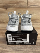 Nike Little Posite One Crib 'Light Solar Flare Heather' Sneakers sz 3c