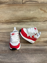 Nike Air Max 1 EasyOn TD 'Red' Sneakers sz 2c