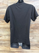 Zippered Nursing T-Shirt Black sz Large