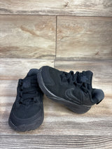 Nike Star Runner 4 TD 'Triple Black' Sneakers sz 6c