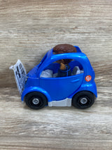 NEW Fisher Price Little People Blue Car