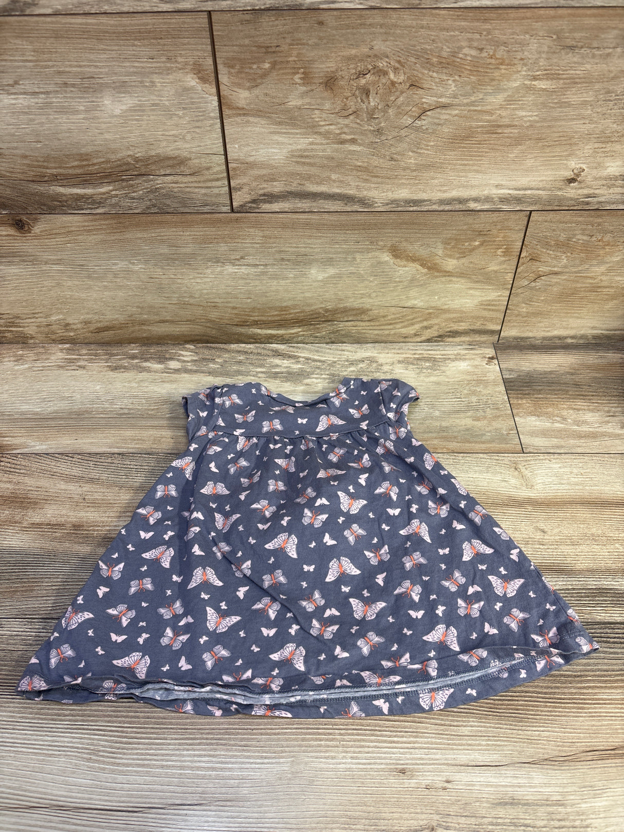 Simple Joys Butterfly Dress Grey sz 12m