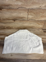 Janie & Jack The Cable Knit Cape White sz 3T