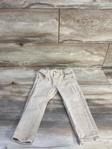 Zara Slim Denim Jeans Beige sz 18-24m