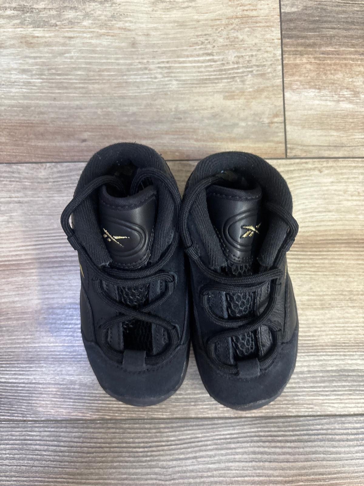 Reebok Question Mid Toddler 'Lux' Sneakers sz 8c