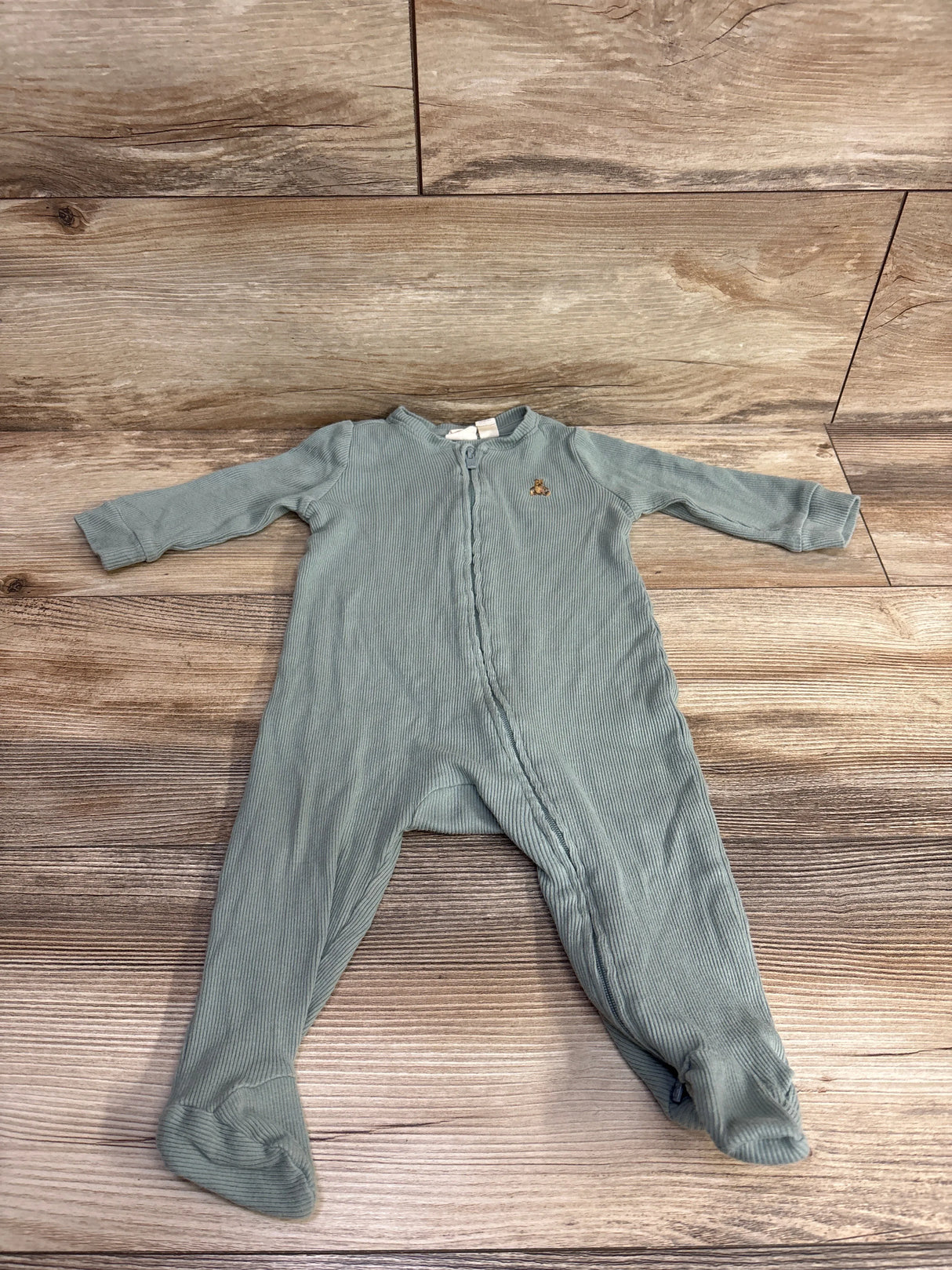 Baby Gap Ribbed Sleeper Olive sz 3-6m