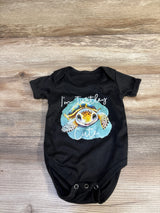 I'm Turtley Cute Bodysuit Black sz 3-6m