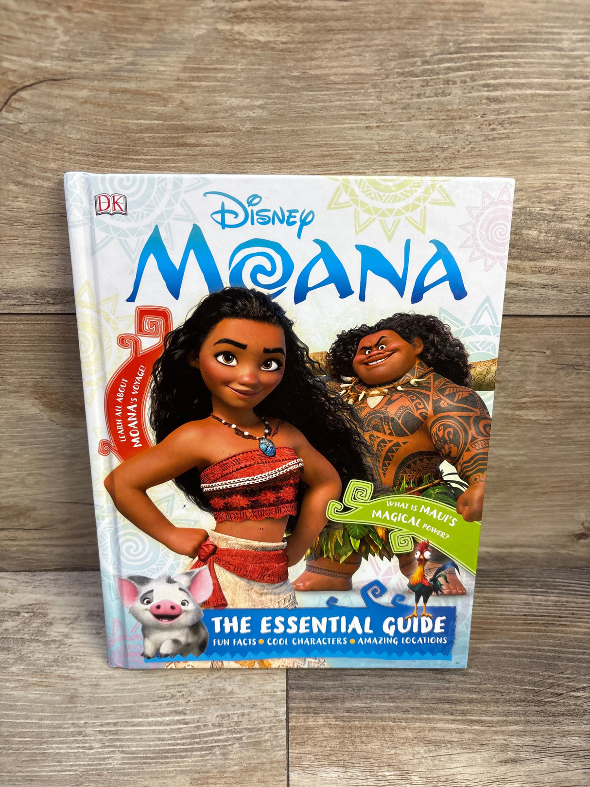 Disney Moana: The Essential Guide Hardcover Book