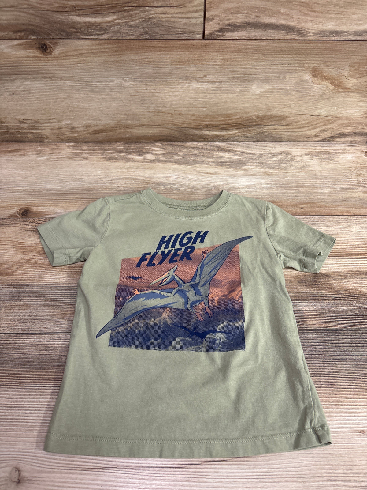 Carter's High Flyer Shirt Green sz 3T
