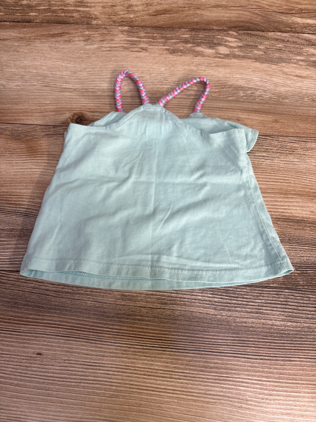 Oshkosh Sleeveless Braided Strap Top Blue sz 12m