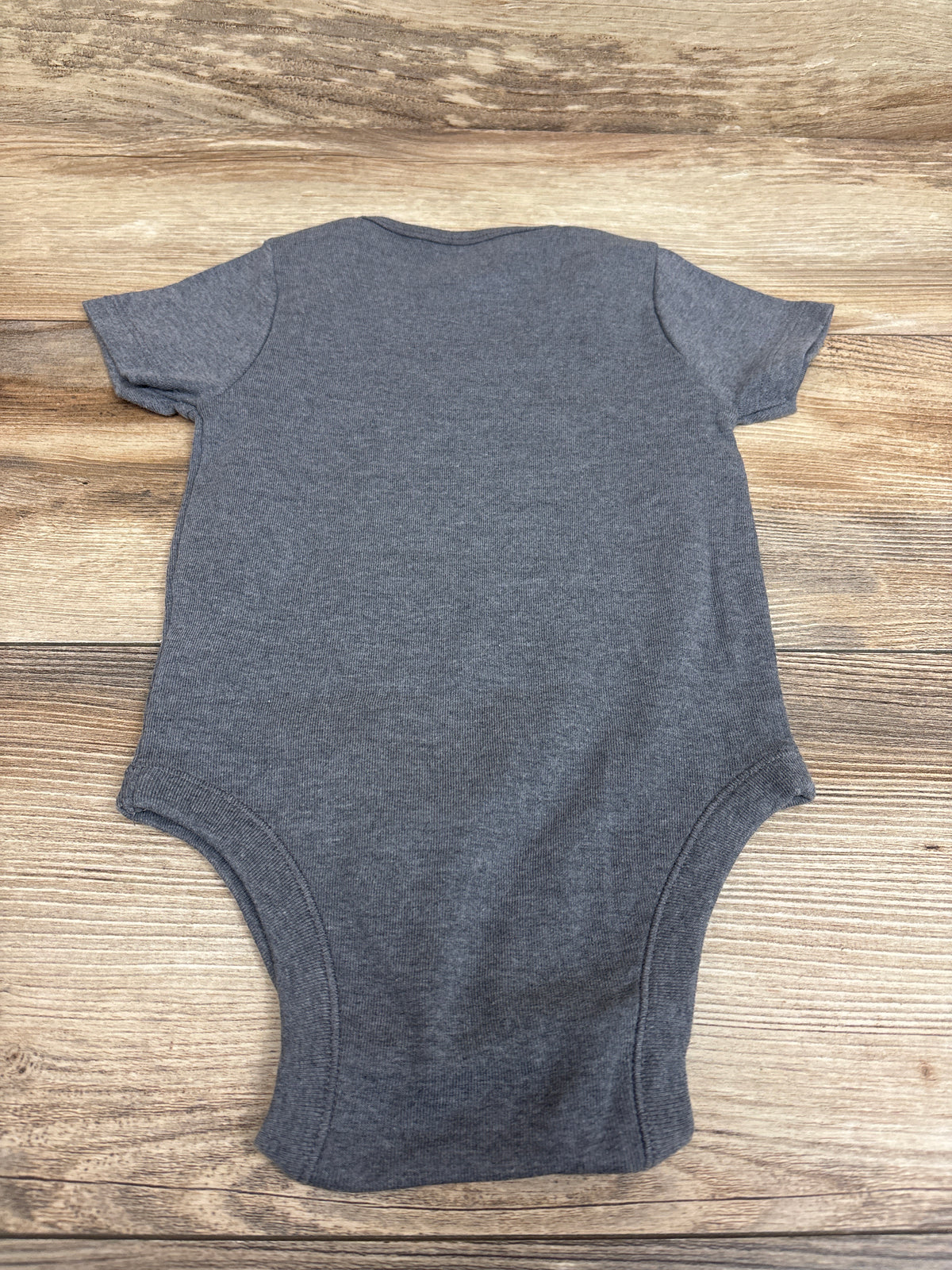Old Navy Don't Ask Me I Just Got Here Bodysuit Grey sz 12-18m