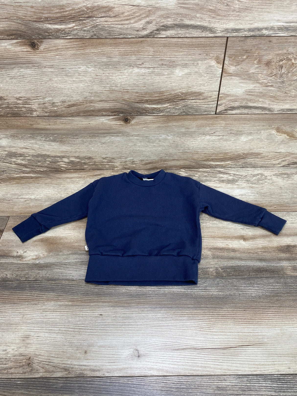 Childhoods Navy Boxy Sweatshirt sz 6-12m