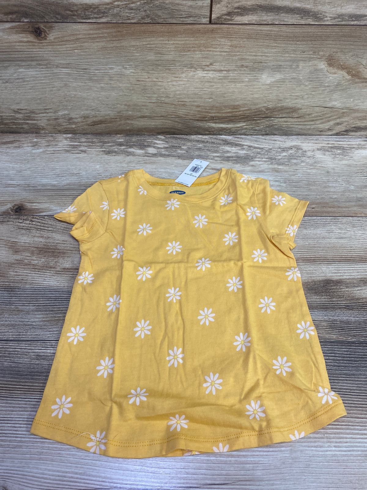 NEW Old Navy Floral Shirt Yellow sz 4T