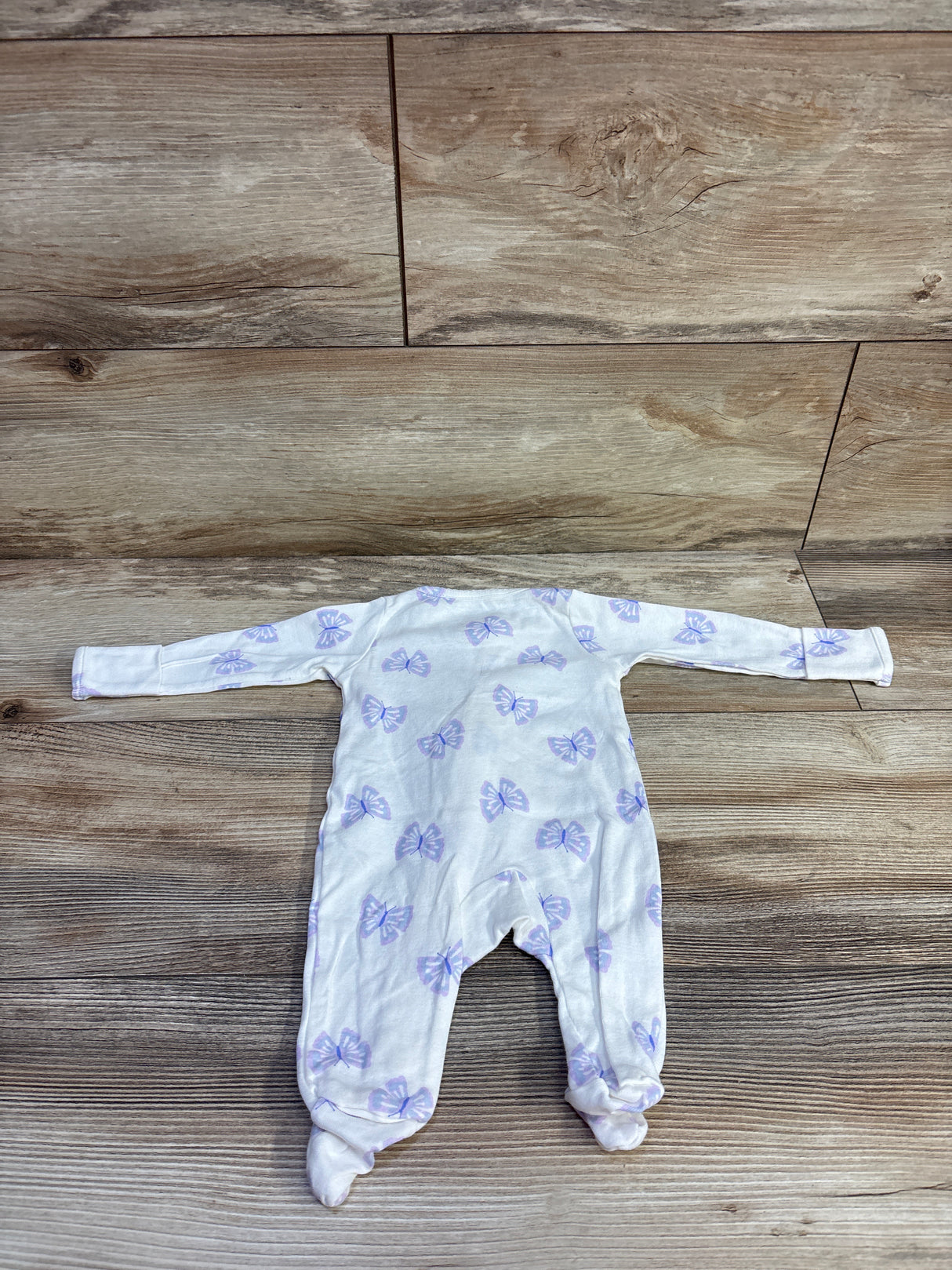Just One You Butterfly Sleeper White sz Newborn