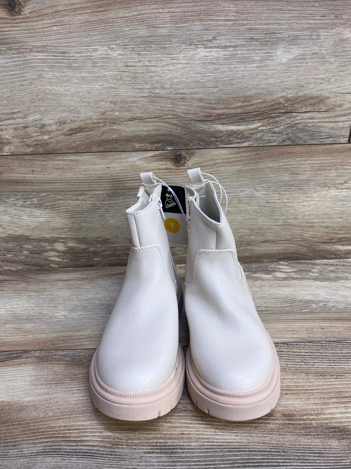 NEW Art Class Priyanka Boots Ivory sz 1Y