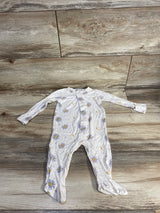 Magnetic Me Sun & Moon Print Footie Tan sz 3-6m