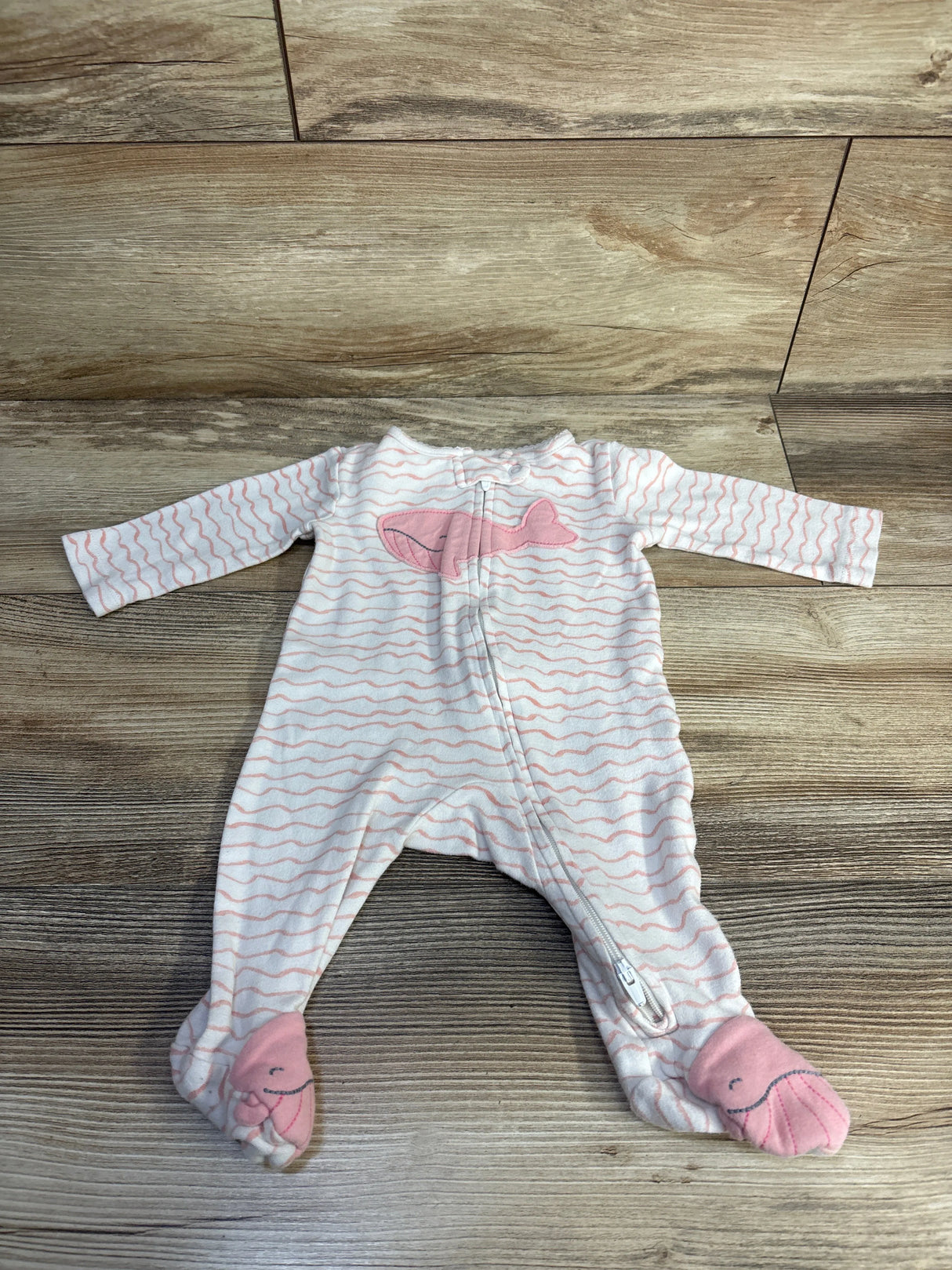 Just One You Whale Sleeper White sz 3m
