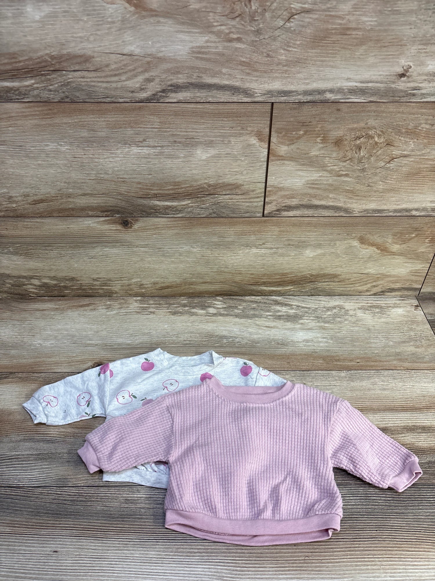 NWOT Just One You 2pk Pullover Sweatshirts Pink/Grey sz Newborn