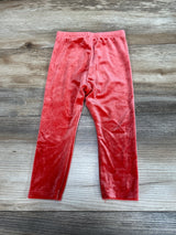 NEW Okie Dokie Velour Tokyo Red Leggings sz 9M