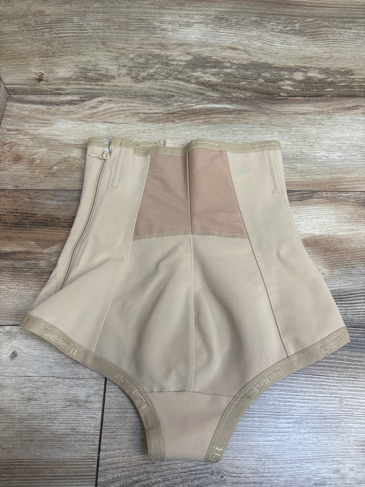 NEW Bellefit Postpartum Girdle Corset, Beige Size Small