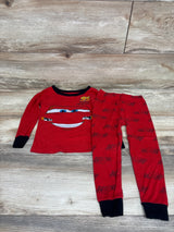 Disney Pixar Cars 2pc Pajama Set Red sz 4T