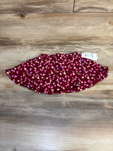 NEW Epic Threads Heart Print Skort Burgundy sz 2T
