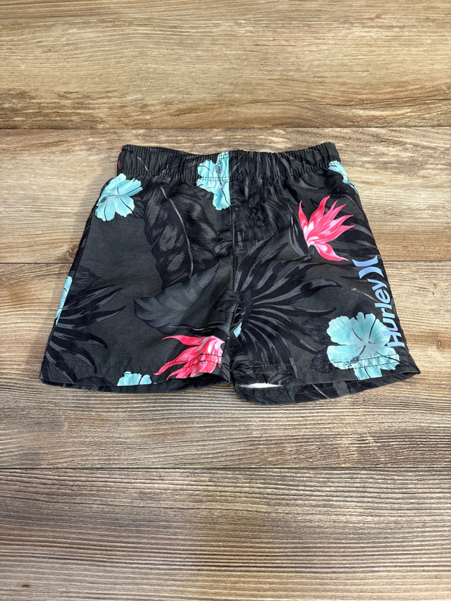 Hurley Floral Shorts Green sz 24m - Me n Mommy To Be
