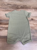 Cat & Jack 2So Franken Cute Shortie Romper Green sz 3-6m