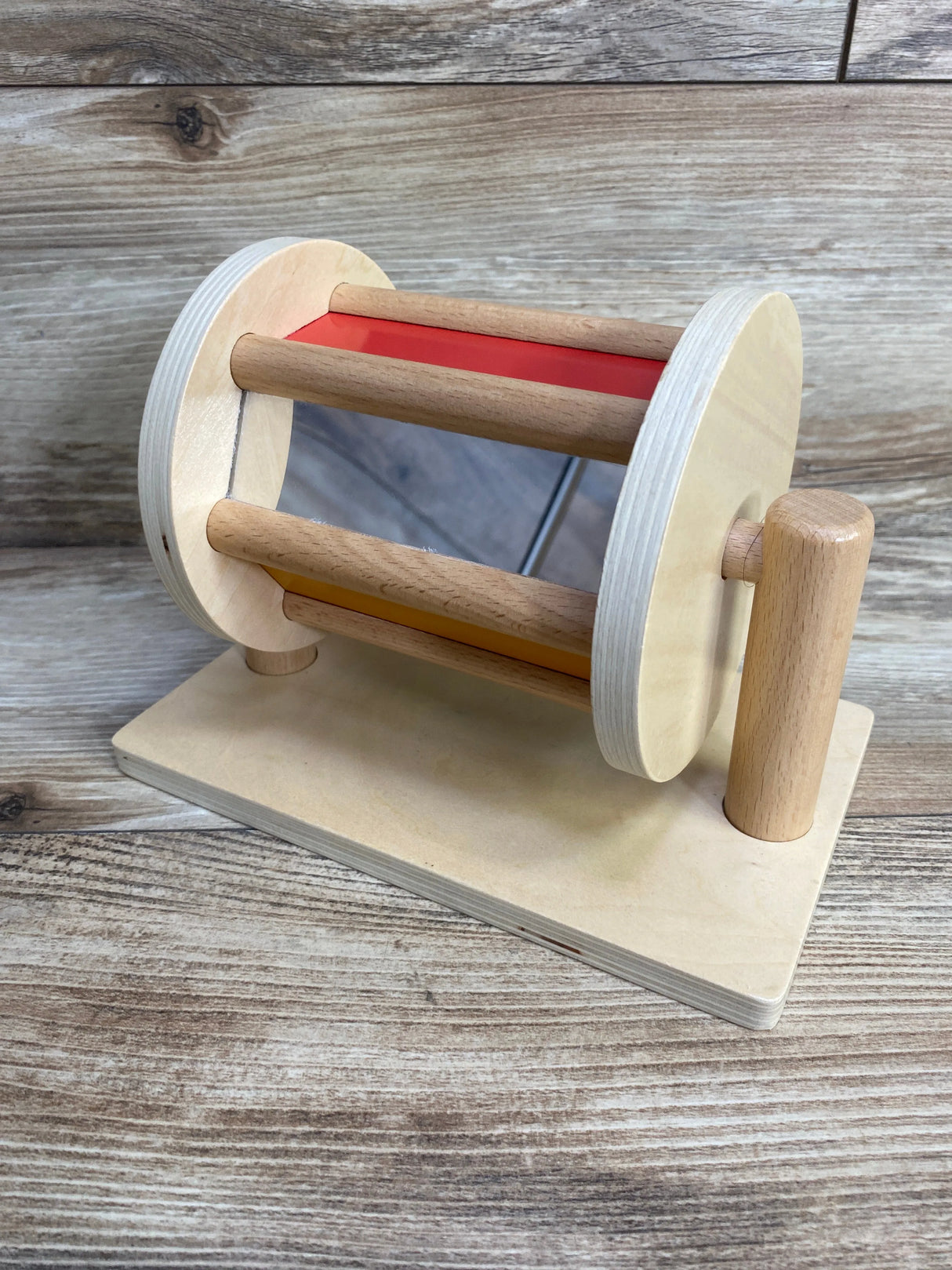 Moriteck Montessori Spinning Drum Toy