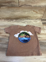 Jurassic World Shirt Brown sz 2T