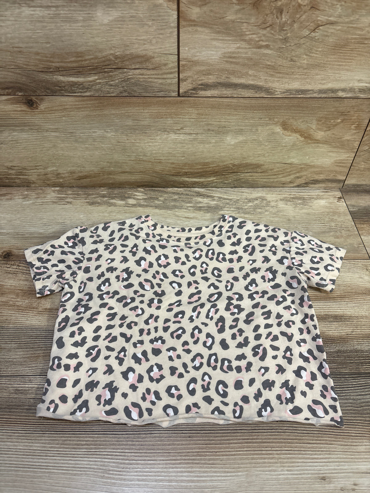 Grayson Mini Leopard Shirt Tan sz 5T
