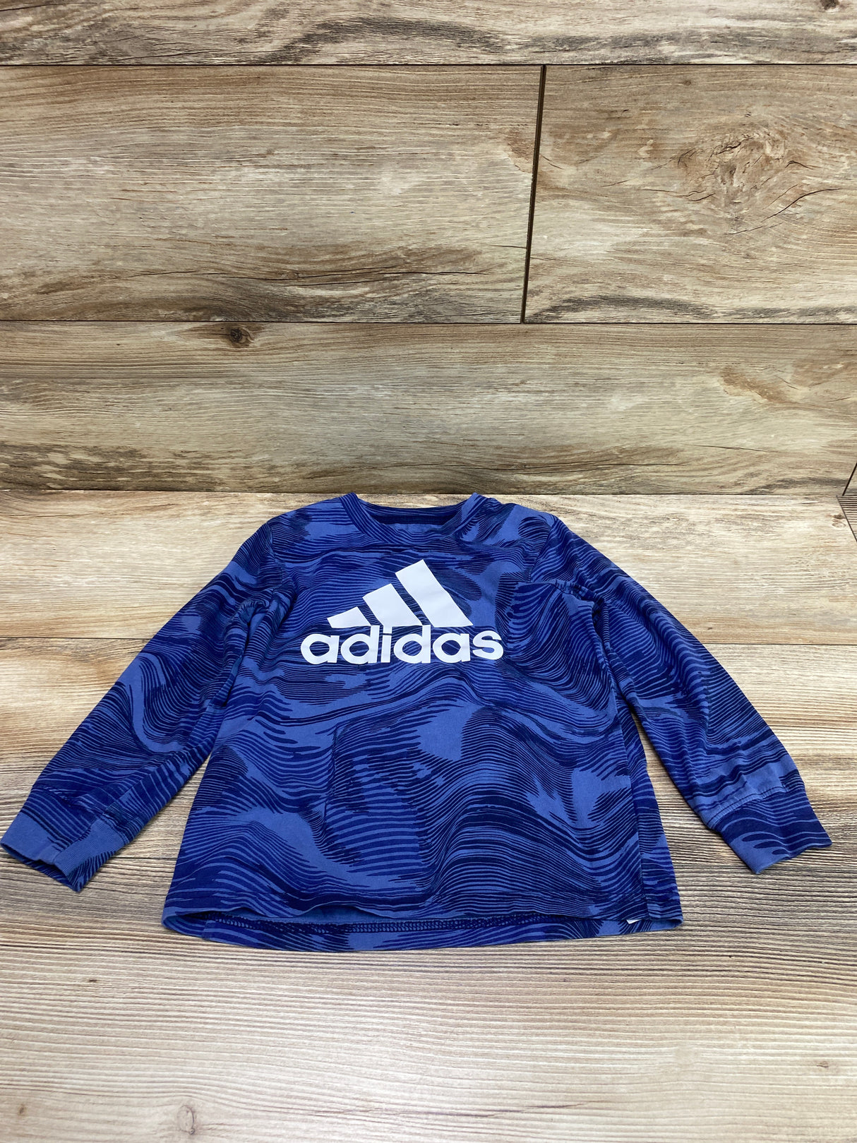 Adidas Logo Shirt Blue sz 4T